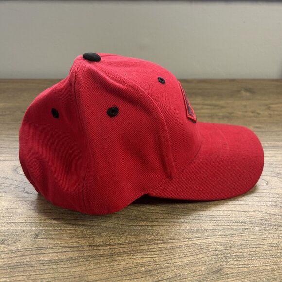 Vintage Cincinnati Reds Logo Athletic Hat Strapback OSFA Cap MLB Baseball Red LA - Picture 4 of 10